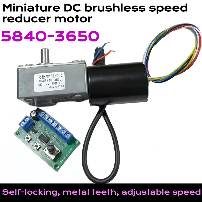 motor-de-engranajes-sin-escobillas-dc-5840-3650-con-rotacion-automatica-hacia-adelante-y-hacia-atras-12v-24v-diametro-del-eje-8-mm