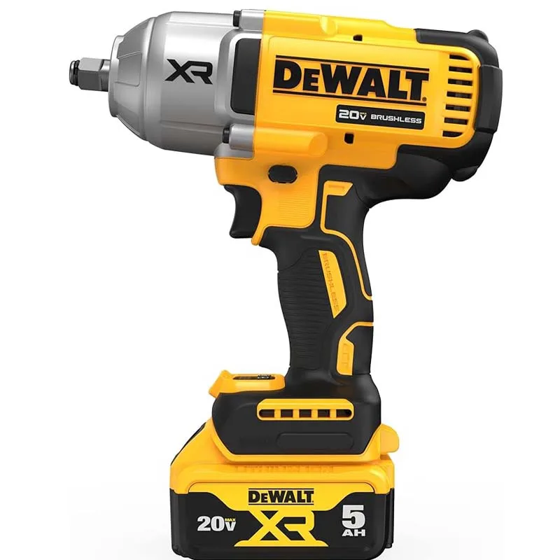 DEWALT 20V MAX Cordless Impact Wrench Kit, 20V MAX, 1/2