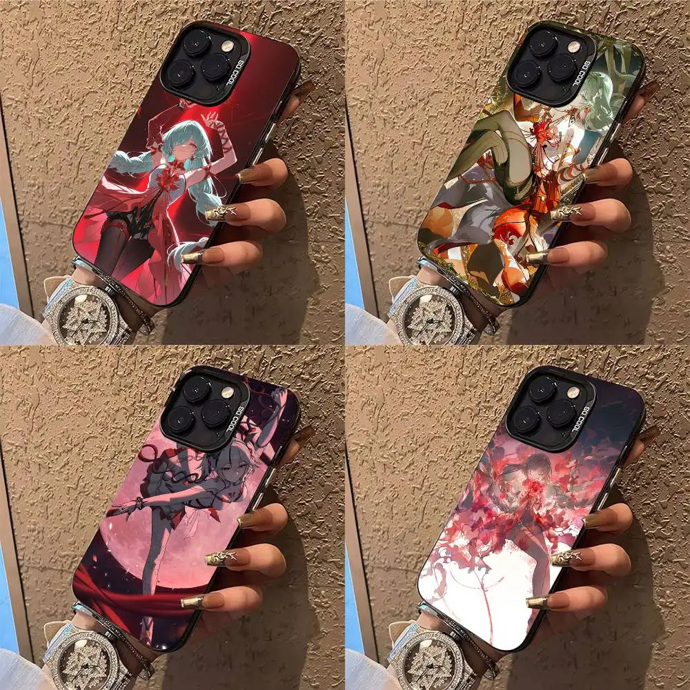 

Phrolova Wuthering Waves Phone Case For iPhone 17,16,15,14,13,12,X,8,Pro,Max,Plus,E,SE4,Air,Mini IMD Matte Black