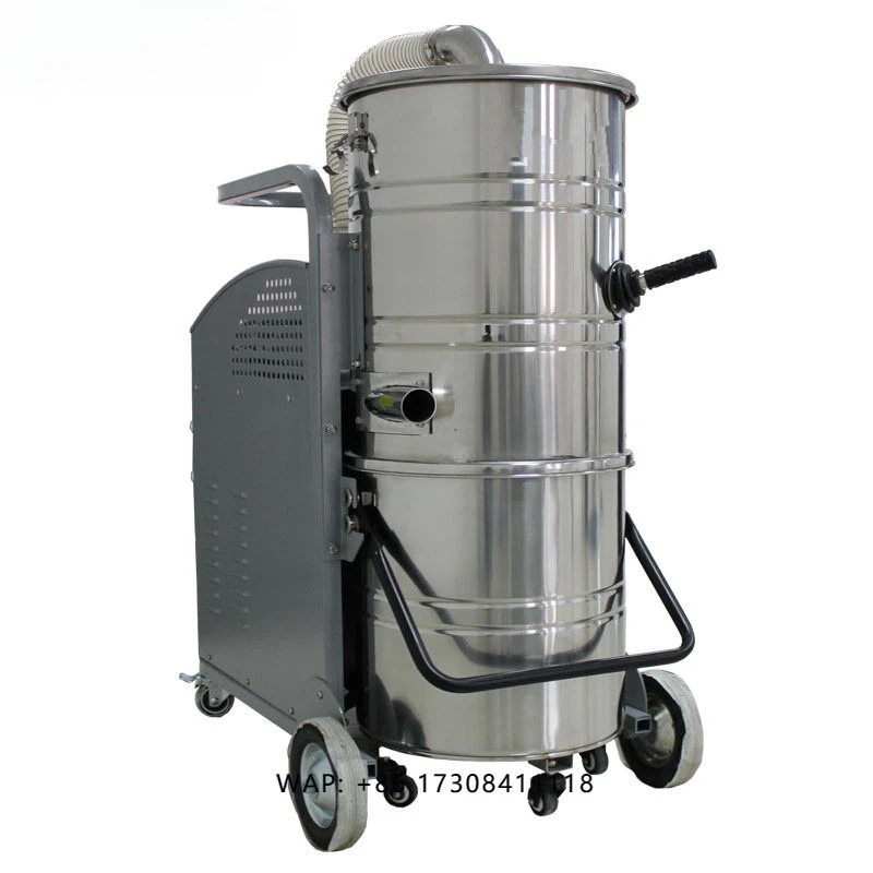 Cement Dust Large Tank Industrial Vacuum Cleaner . Industrial Central Vacuum Cleaner Battery Ce Wet and Dry Vacuum Metal / Coil