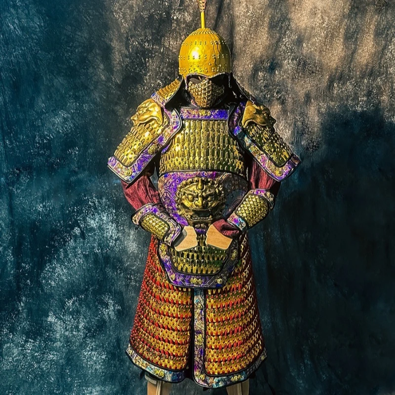 Armor brocade - Guochao armor armor can be worn by real people Home decoration