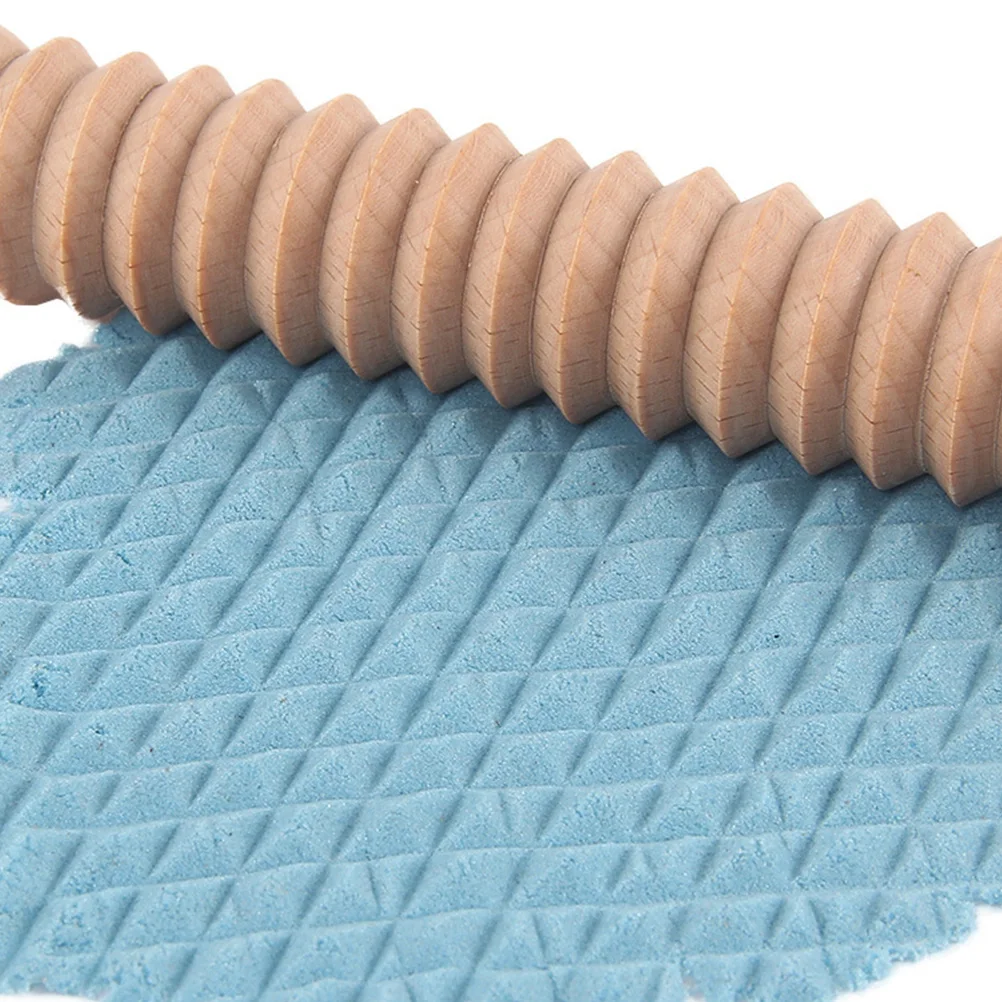

2pcs Wooden Eco-Friendly Dough Roller For Baking Cookies Tarts Comfort Grip Handles Rust-Proof Bearings Kitchen Tool