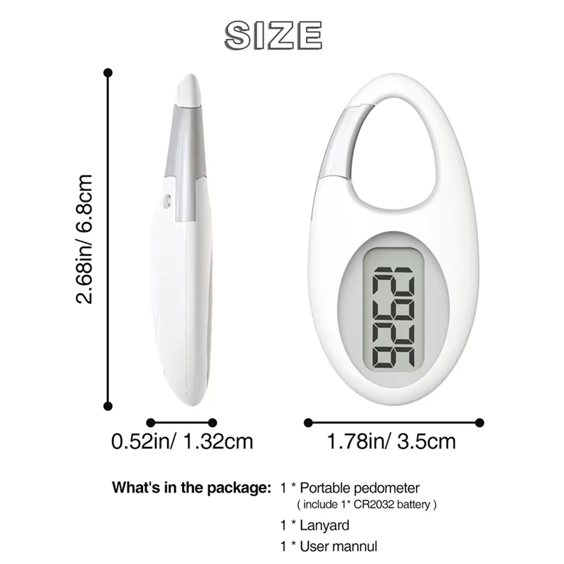 Мини-цифровой шагомер 3D счетчик шагов для ходьбы для занятий спортом на открытом воздухе бег для детей, мужчин и женщин, ходьба Trackerabgi