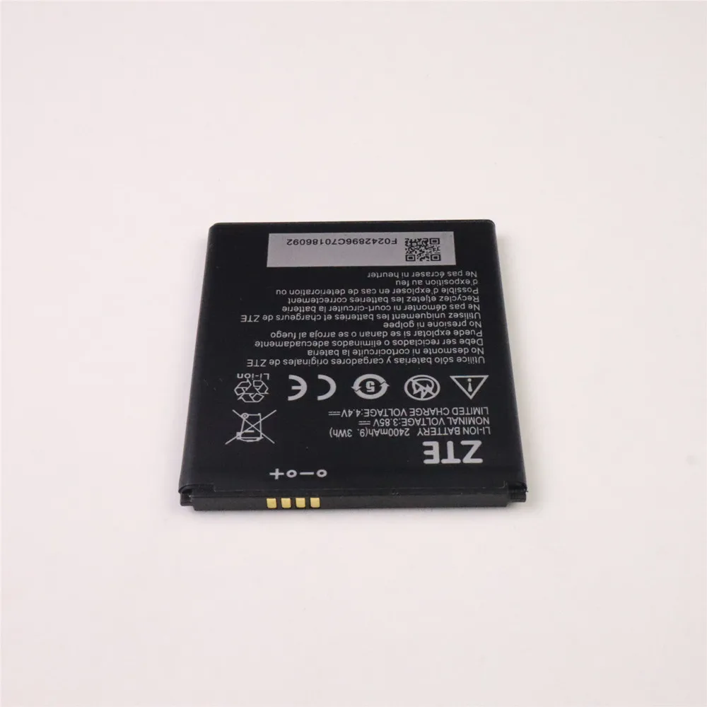 2400mAh Li3824T44P4h716043 Original Battery For ZTE Blade A520 A521 BA520 High Quality Phone Batteries Bateria Fast Deliver