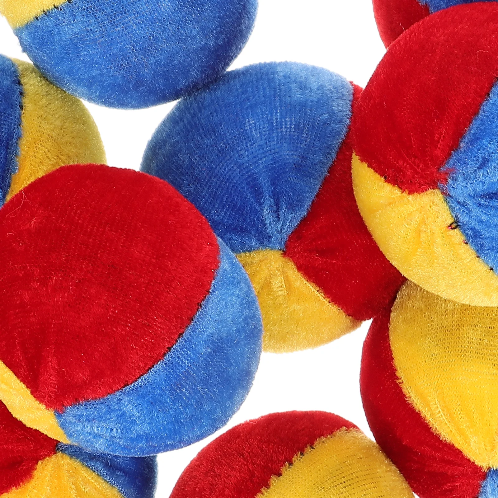 20 قطعة لعبة كيس فول ملونة لينة إرم مجموعة للأطفال تركيز اليد التنسيق بين العين داخلي في الهواء الطلق لعب ألعاب أطفال