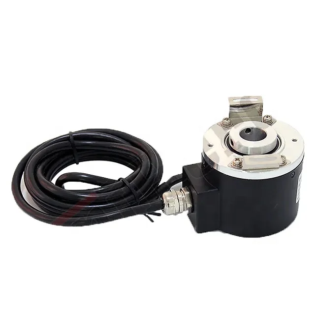 Conveying belt use external diameter 58mm, shaft size 15mm hollow shaft incremental rotary encoder THT58/15 encoder