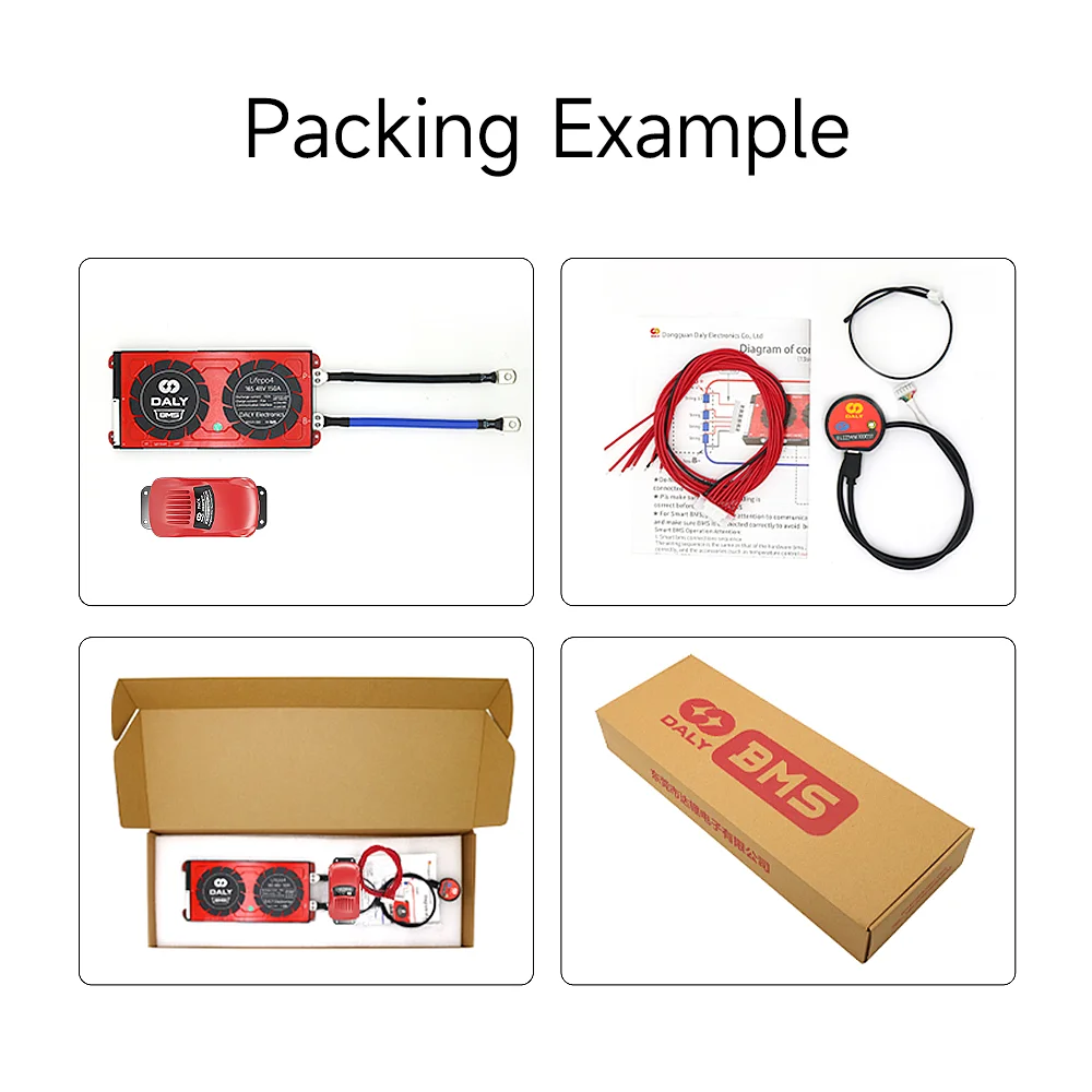 Daly Smart Lifepo4 bms 4S 12V 24V 36V 48V 60V 30A 100A 3S 8S 10S 12S 13S 16S 24S 18650 Bluetooth APP Balance Board 5A Parallel