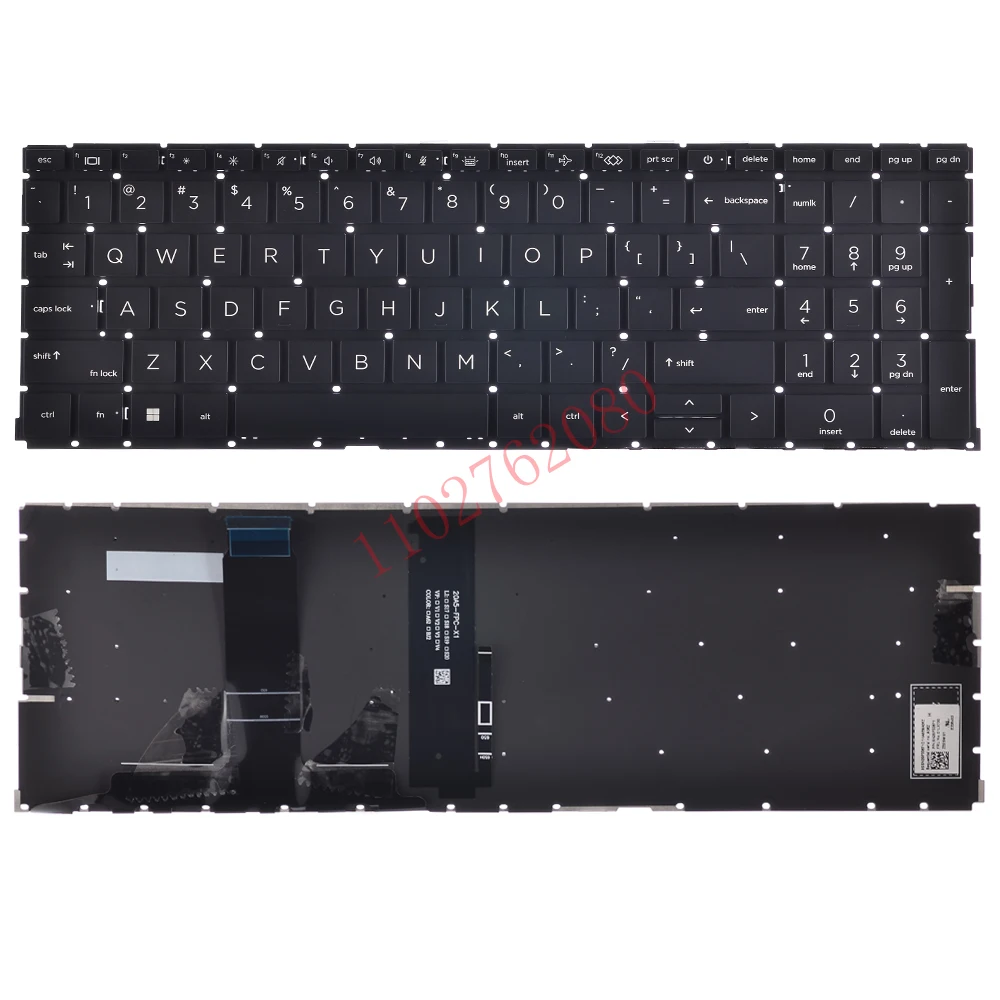 Us Laptop Keyboard For Hp Probook 450 455 G8 G9 650 G8 M21742-001 M21742-001 M21740-B31