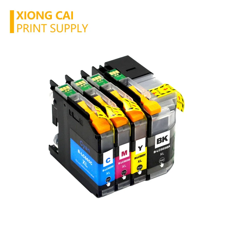 New Compatible for brother LC665XL LC669XL LC665 LC669 LC665 Ink cartridge for brother  MFC-J2320/J2720  printer