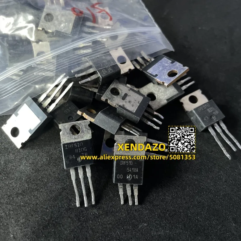 10 pairs/lot IRF510 IRF510PBF irf510+irf9510 IRF9510 IRF9510PBF TO-220 Power MOSFET