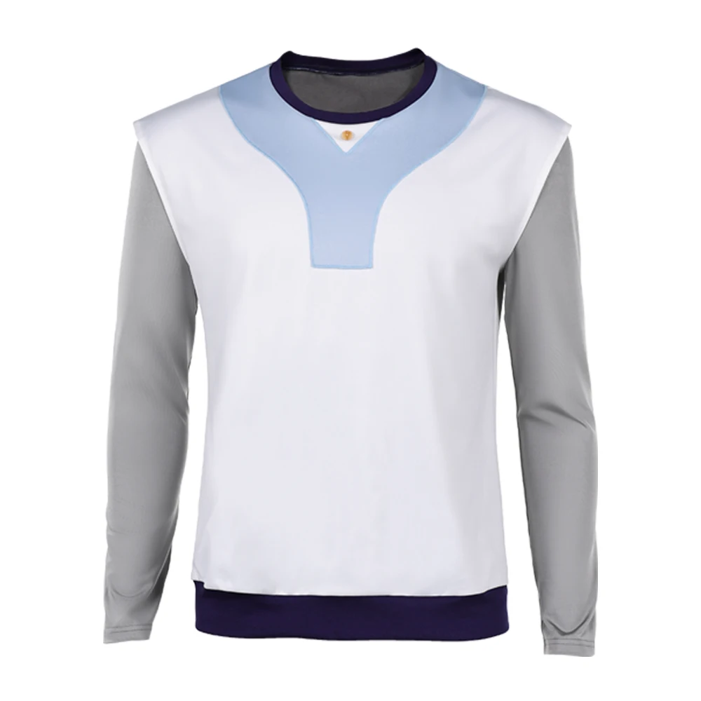 

Lucas Sinclair Cosplay Costume Disguise for Men Long Sleeve Shirt Casual Streetwear Outfits Roleplay Halloween Carnival Suit