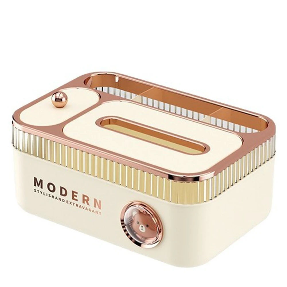 Untuk Rumah Untuk Kantor Kotak Tisu Penopang Musim Semi Organizer Tisu Penyimpanan Rumah Krim Solusi Penyimpanan PP Tangguh