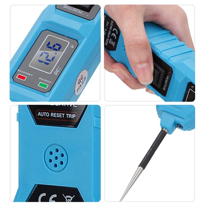 Automotive Circuit Tester Digital Test Electric Voltage Power Test System Probe Car Voltage Tester Test Tool Easy Install