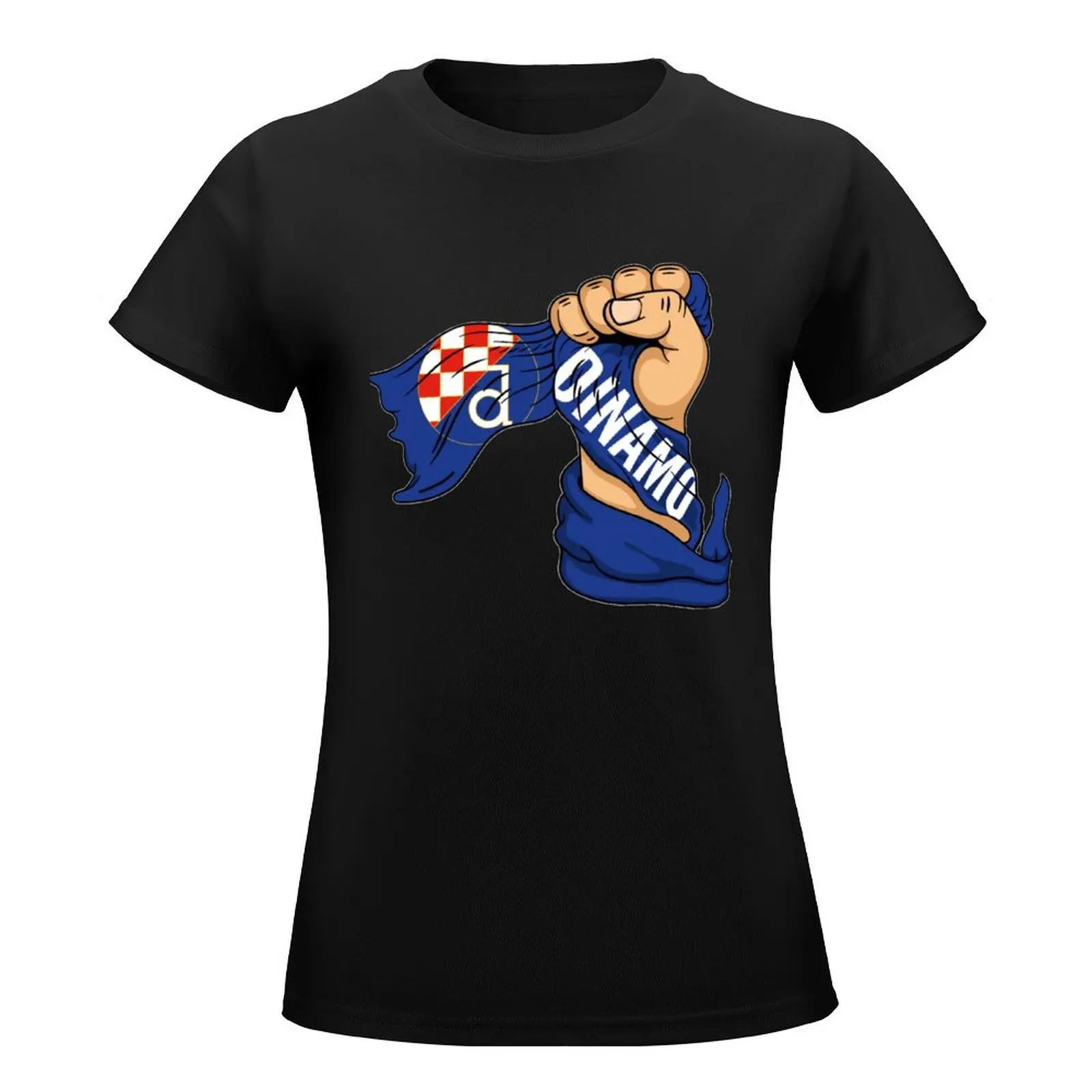 Dinamo Zagreb Croatian Football Sports Fans T-Shirt anime clothes hippie clothes funny summer clothes tshirts woman