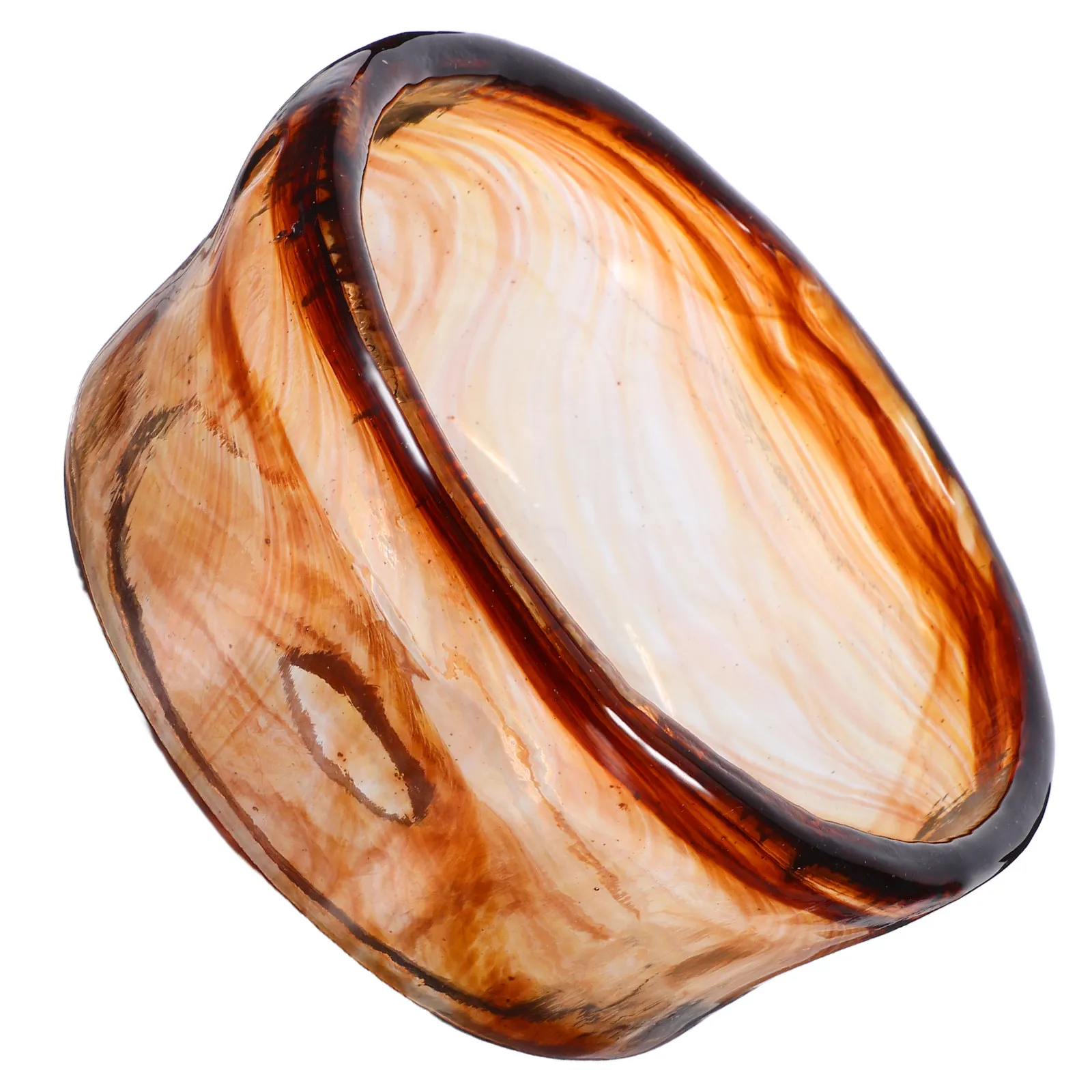 Glass Lampshade Vintage Amber Hue Retro Cylinder Pendant Shade for Bedroom Kitchen Counter Bar Lighting Fixture Replacement 35Mm