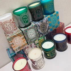 Stad beperkte aromatherapie kaars 190g Beijing Shanghai New York Tokyo geschenkgeur geschenkdoos