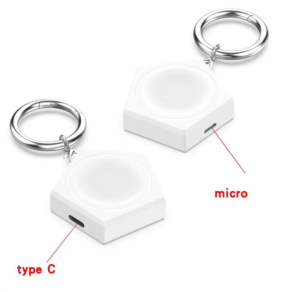 Carregador de doca de carregamento sem fio portátil para huawei watch d2/gt5/gt5 pro tipo-c e interface de portas micro de entrada dupla