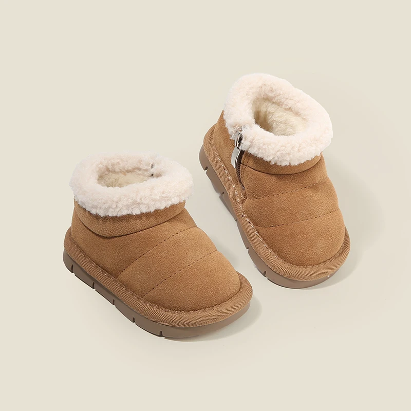 

Fall and winter girls' boots cotton shoes children's Martin boots baby toddler shoes boys' shoes