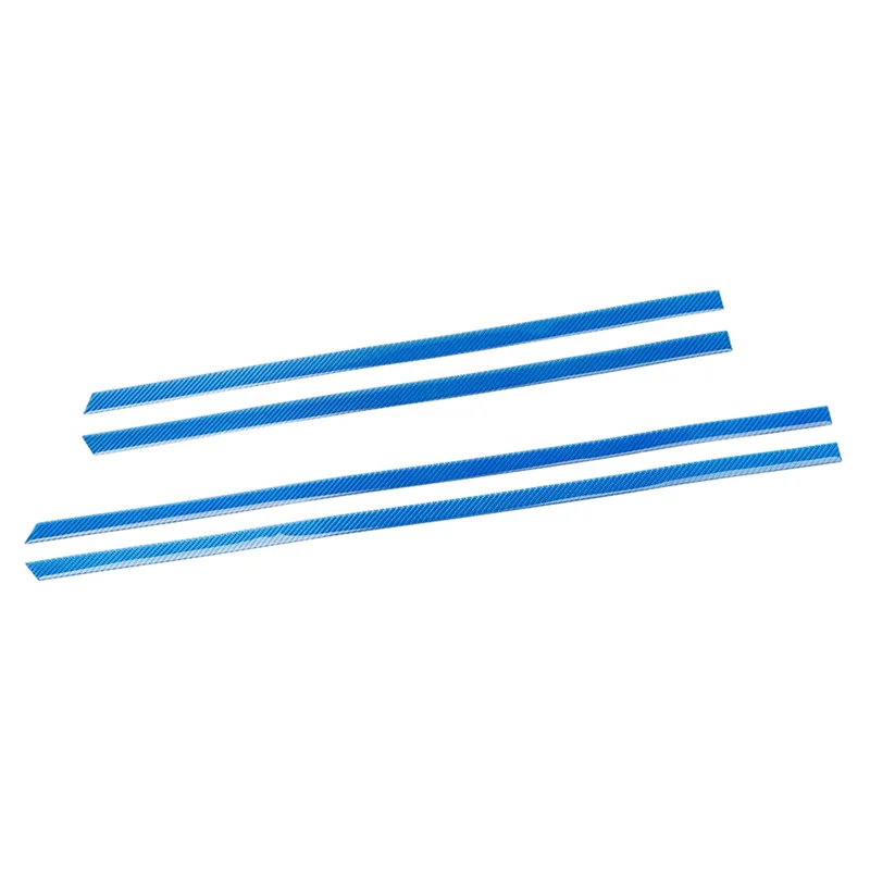 

R4-Door Strips Trim Carbon Fiber Blue Door Strips Trim Interior Accessories For Toyota 4Runner 2010-2023