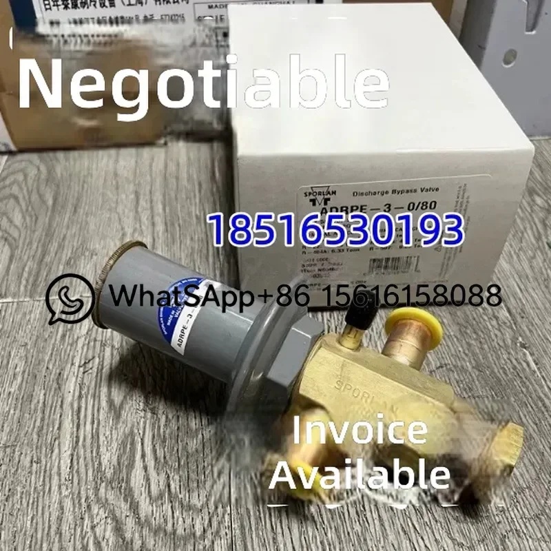Original Sporlan Solenoid Valve ADRPE-3-0/80 ADRHE-6-0/80 for Cold Storage Refrigeration System Replacement Parts High
