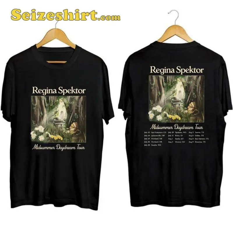 Regina Spektor camiseta de la gira del día de verano 2025