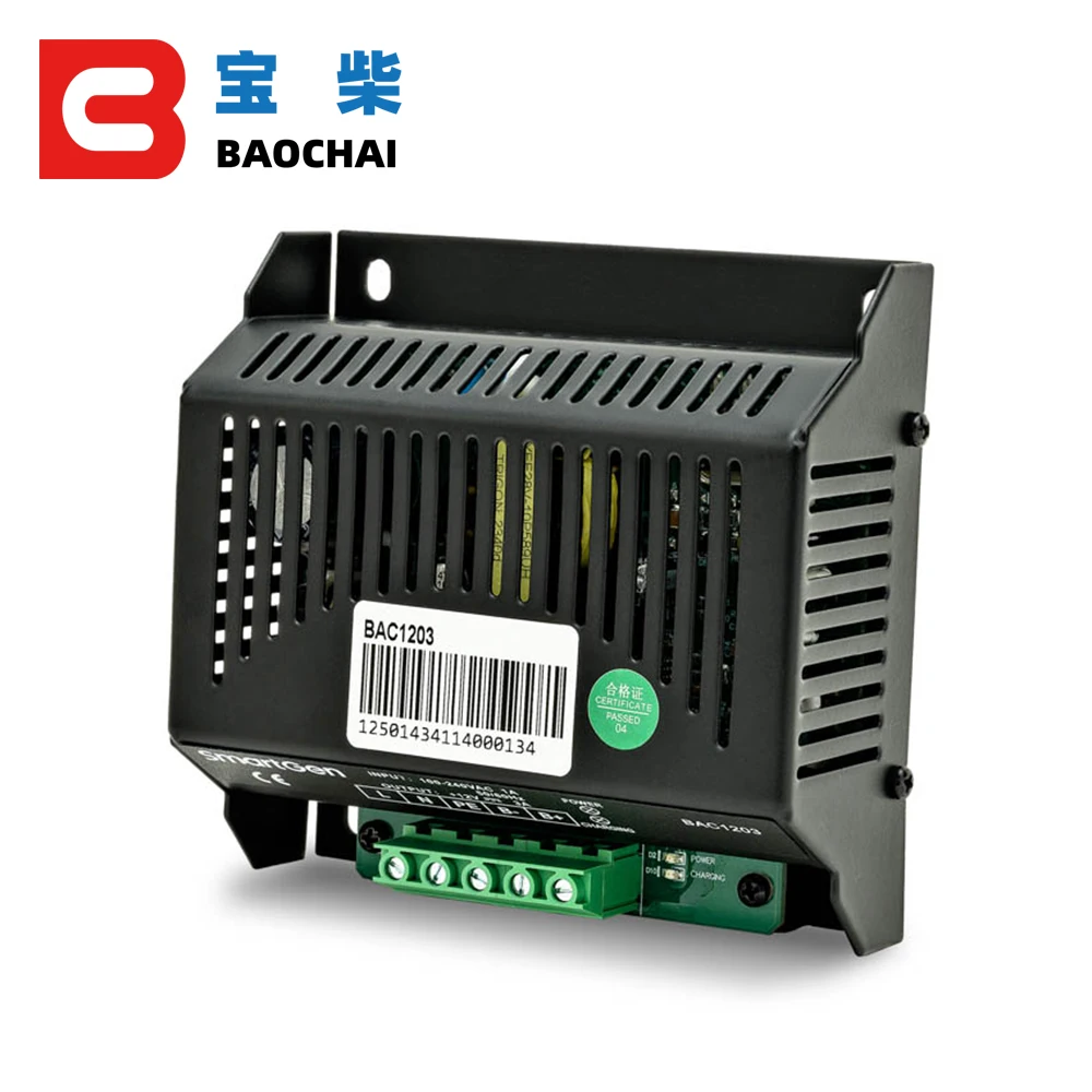 SmartGen BAC1203 Battery Charger Intelligent Float Battery Charger Module 3A/12V Generator Set Part