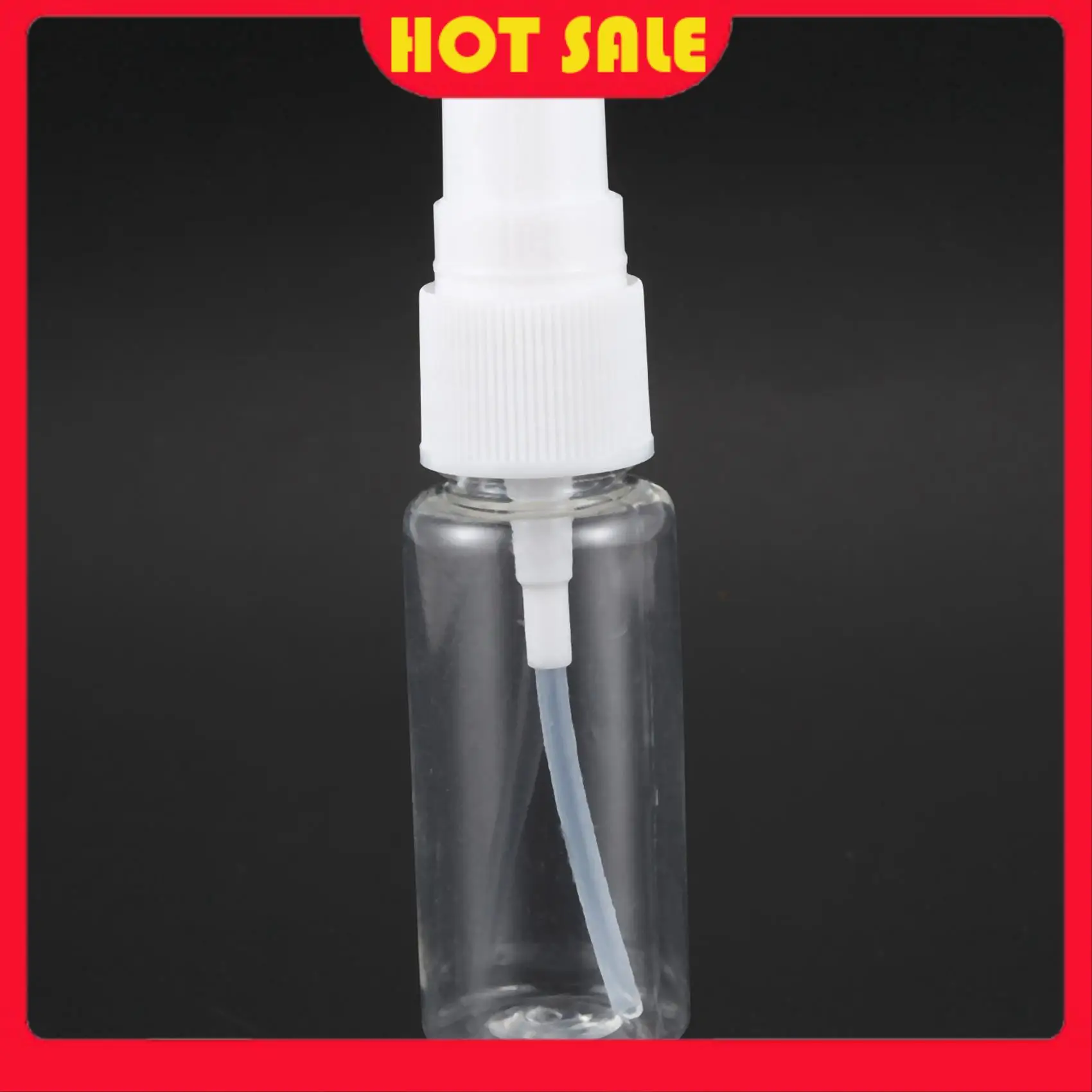 

Needful 200X Empty Clear Plastic Fine Mist Spray Bottles With Microfiber Cleaning Cloth, 20Ml Refillable Container