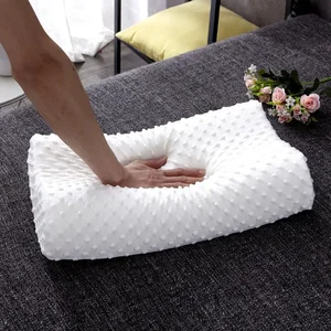 Almohada de espuma de memoria para dormir al almohada de durmiente ajustable para alivio del dolor de hombro del cuello almohada ortopédica de contorno jaf028 6 Mejores almohadas corporales de ventas gastas - №6
