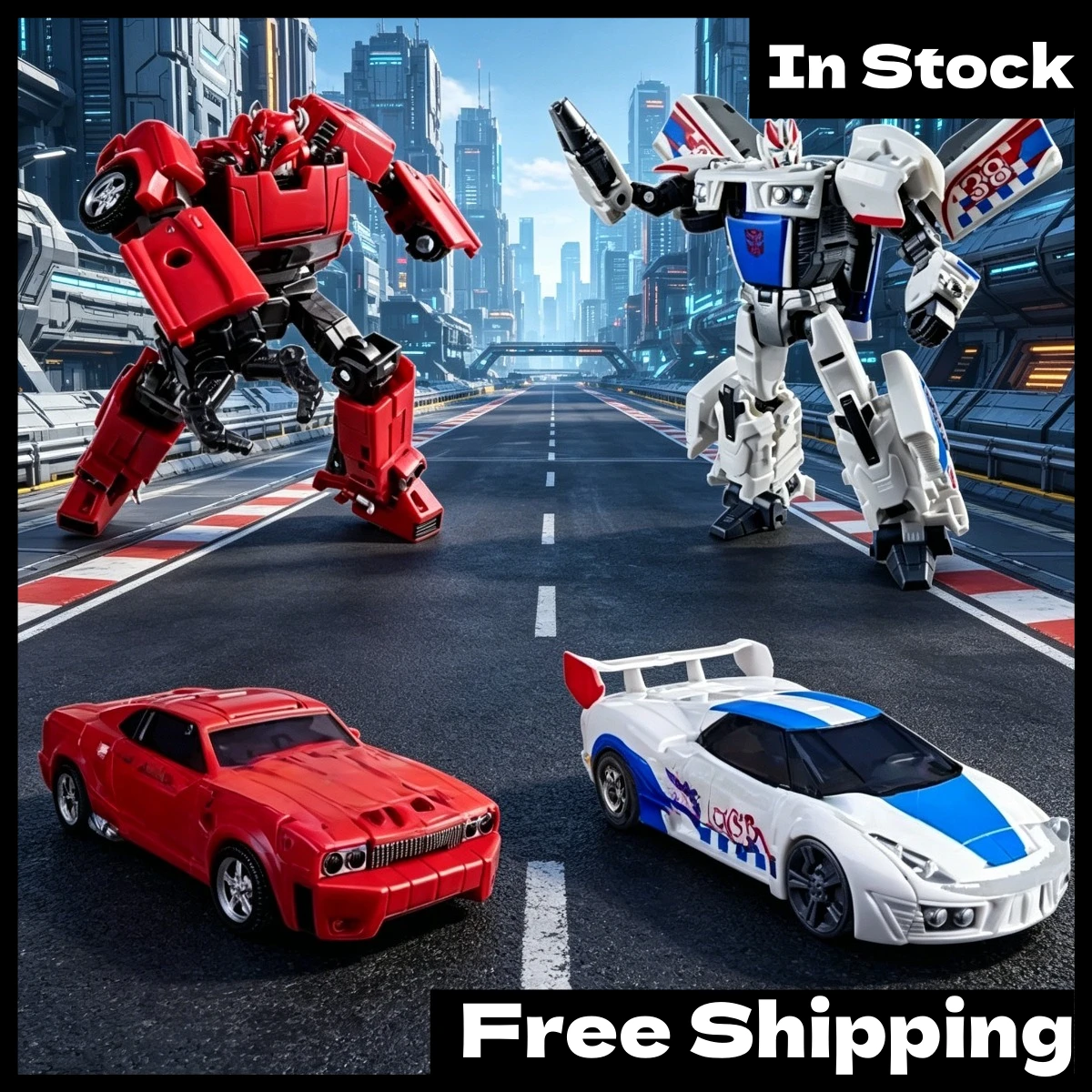 

В наличии: Коллекционная фигурка Tianzun Generation Leader's Certificate Enhanced Smokescreen & Cliffjumper – идеальный подарок