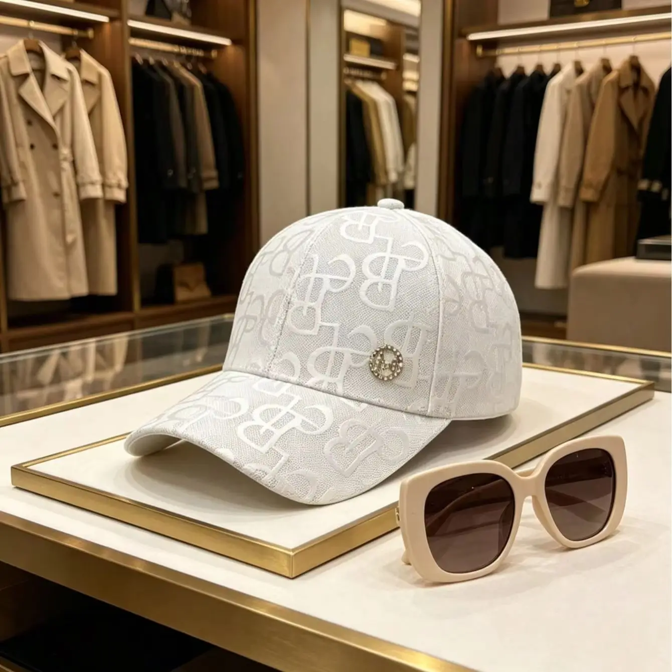 Women's Casual Letter Jacquard Sun Hat Baseball Cap,Beach,Travel - view 3