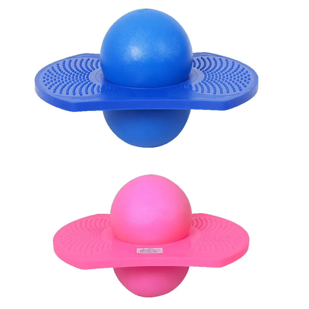 Sport Energetic Exercise Jumping Bounce Yoga Fitness Ball Rock Hopper Pogo High Bounce Space Balance Jump Board Ball Jumping Toy