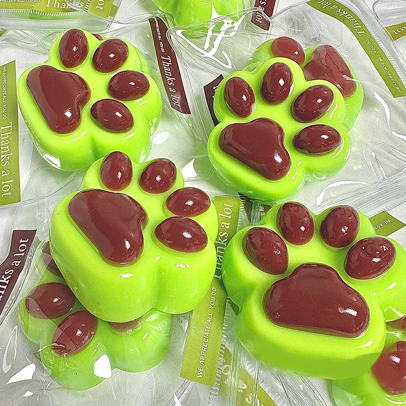 

Восхитительная силиконовая игрушка «кошачий коготь» шоколадного цвета; Ультрамягкая и медленно растущая для подарка для снятия стресса