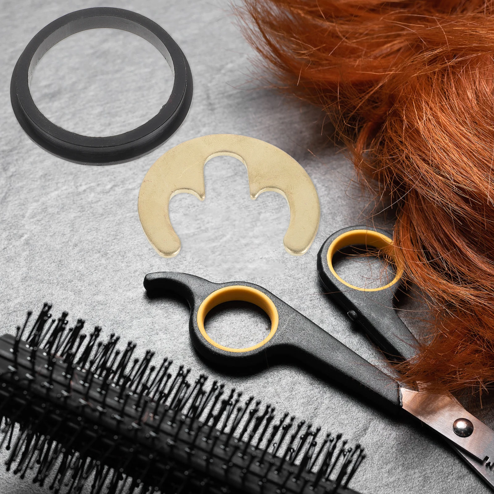 

Faucet Washer Retainer Clips for Hair Washing Bed Golden Iron Repair Plumbing Circlip Fastener Kitchen Accessories