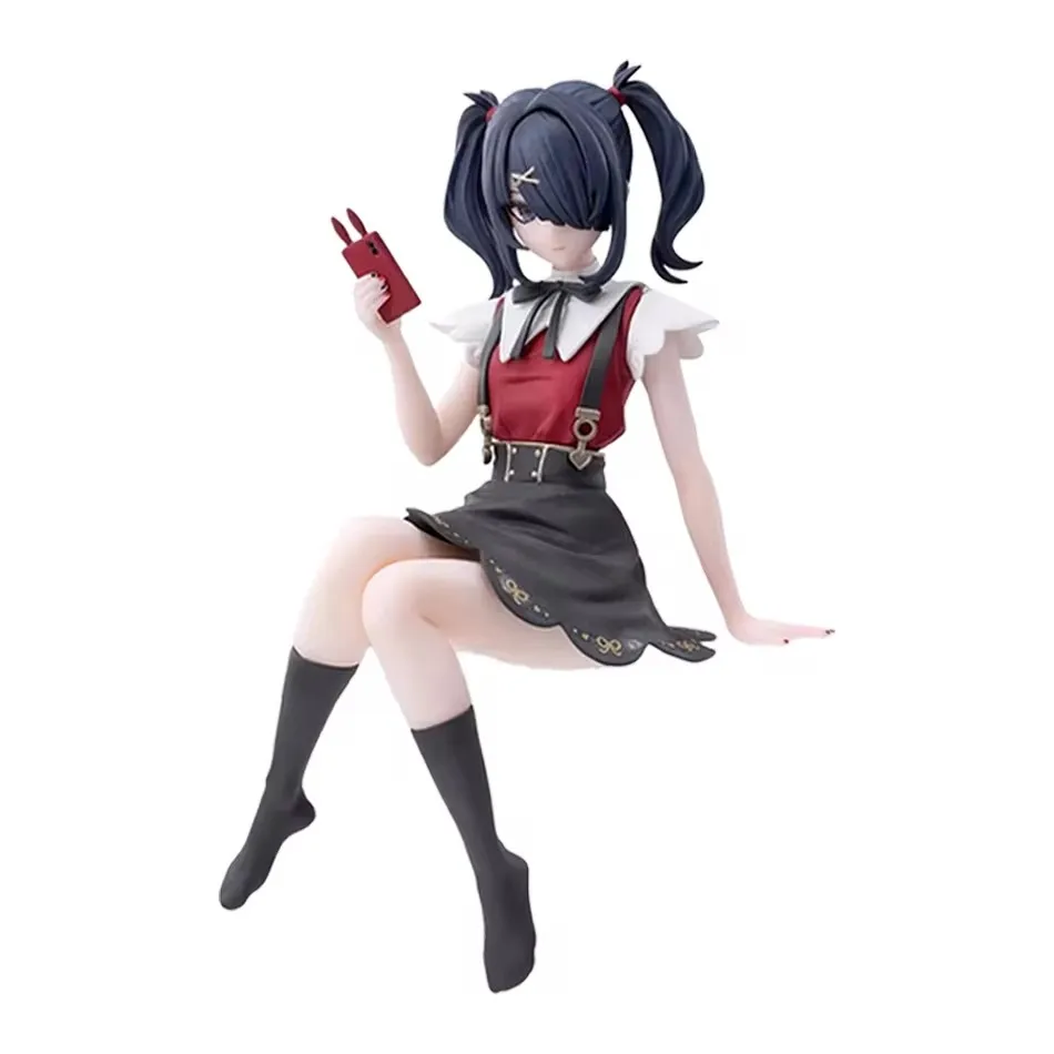 تمثال Chokonose، لعبة نموذج الرسوم المتحركة البلاستيكية، هدية زينة مضيئة، جرعة زائدة للفتيات المحتاجة، Em estoque #5