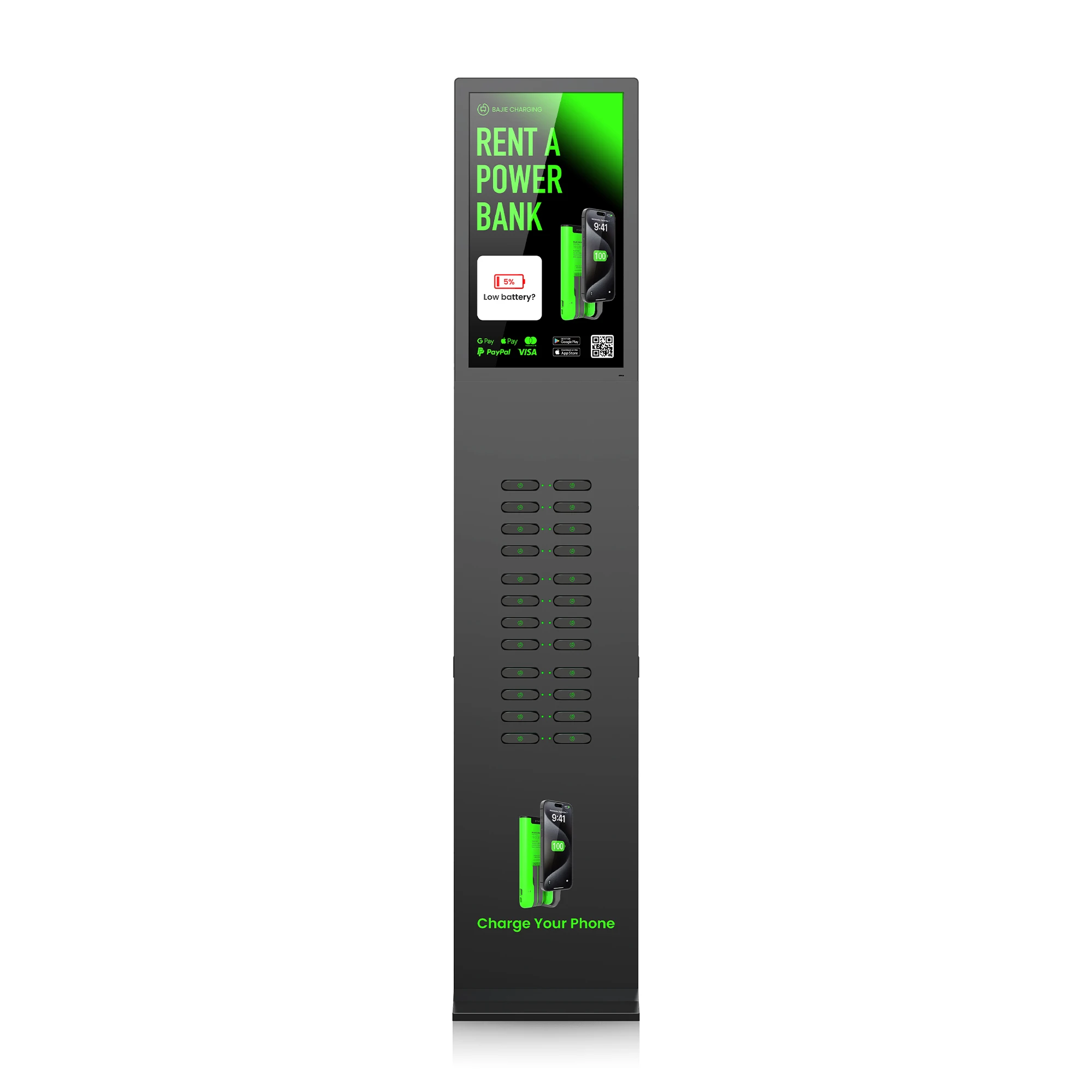 Portable Charger with 24 Pcs 6000mah Chargers 24 Slots New Machine