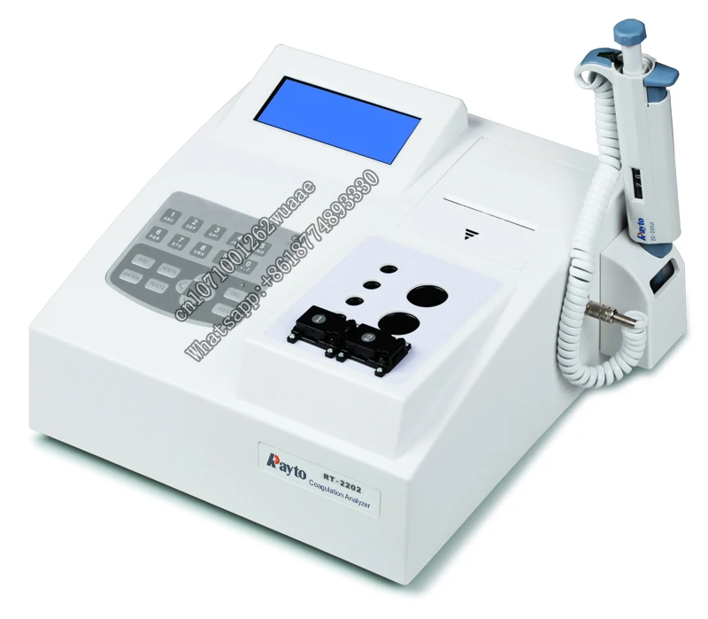 

2 Channels Semi Auto Handheld Portable Coagulation Analyzer