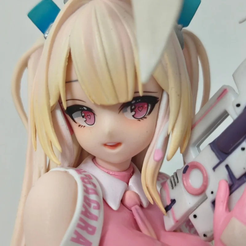 

28 см Nikke The Goddess Of Victory Super Bunny Аниме Фигурка Милый кролик Девушка Розовая фигурка кролика ПВХ Gk Индивидуальная модель куклы Игрушка