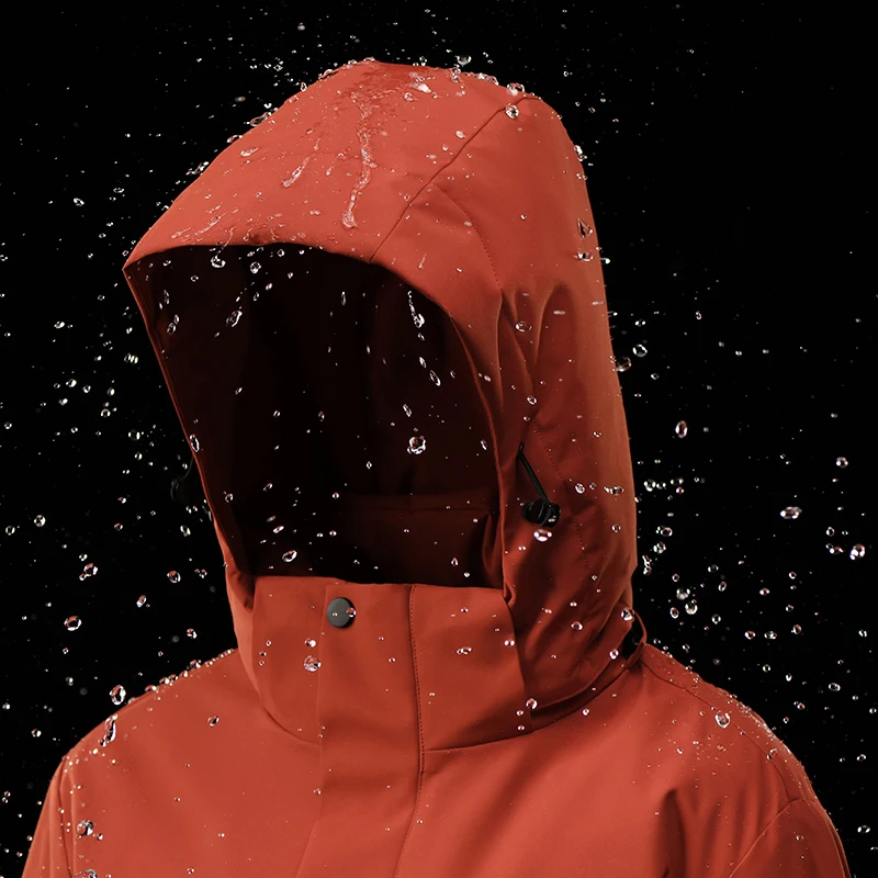 JNLN Giacca a vento calda invernale unisex impermeabile antivento giacche in pile da uomo donna escursionismo arrampicata trekking sci cappotto antipioggia