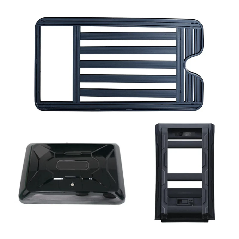 

Chery Icar 03 Customized Body Kit Modification Roof Rack With Platform Ladder Side Backpack Decoration Applicable Accessories