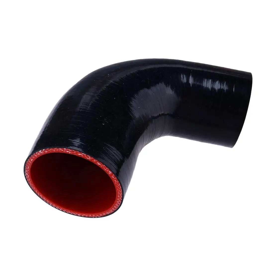 

51-64mm 2" to 2.5" 90 Degree Silicone Intake Intercooler Coupler Pipe Hose New