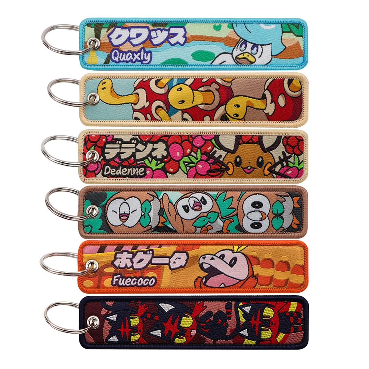 Cute Anime Animals Keychain for Car Motorcycles Cool Monster Keys Holder Keyring Women Men Fashion Jewelry Accessories Gift 1PCS
