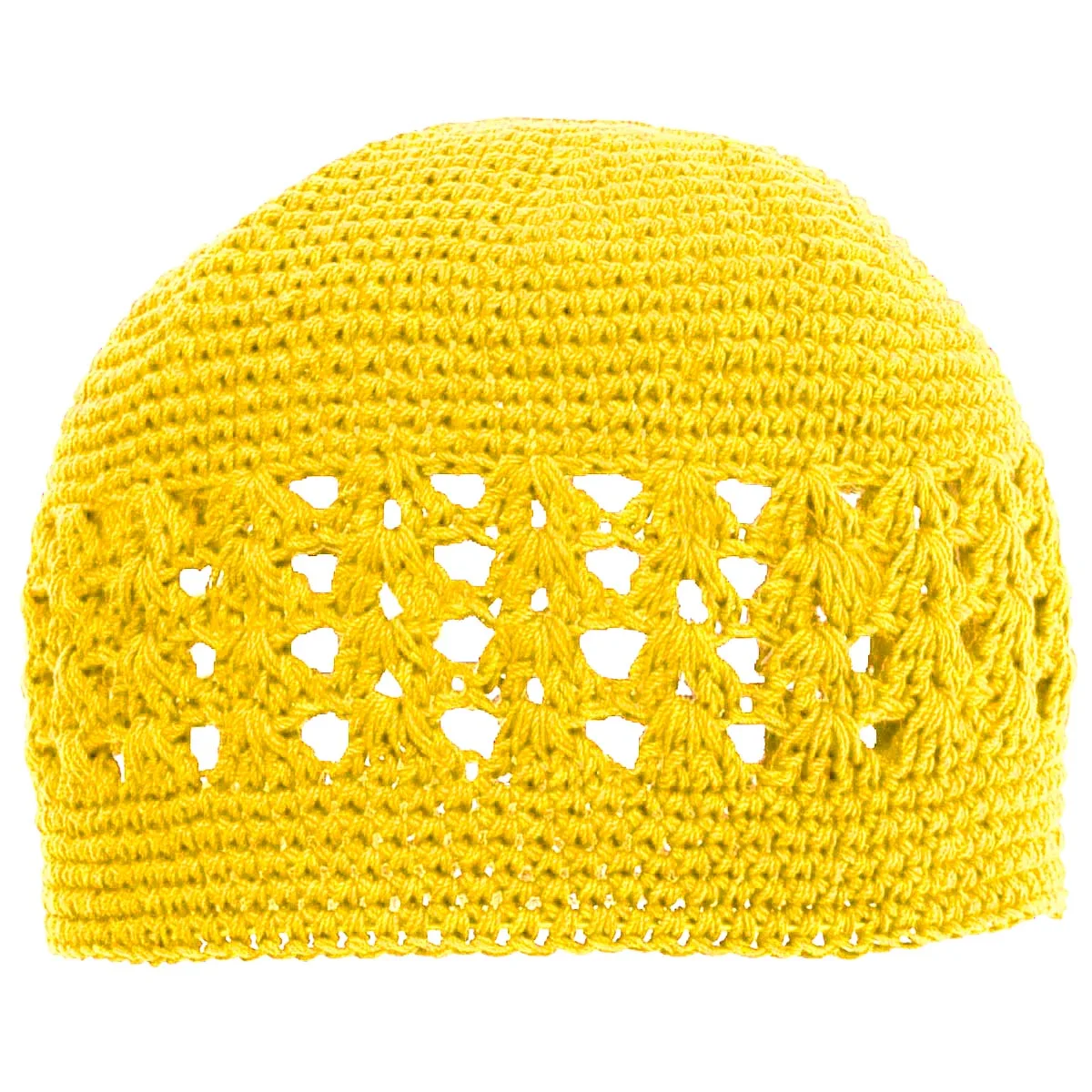 BomHCS  Crochet Beanie Hat Women Lady Summer Vocation Skull Cap Handmade Beret