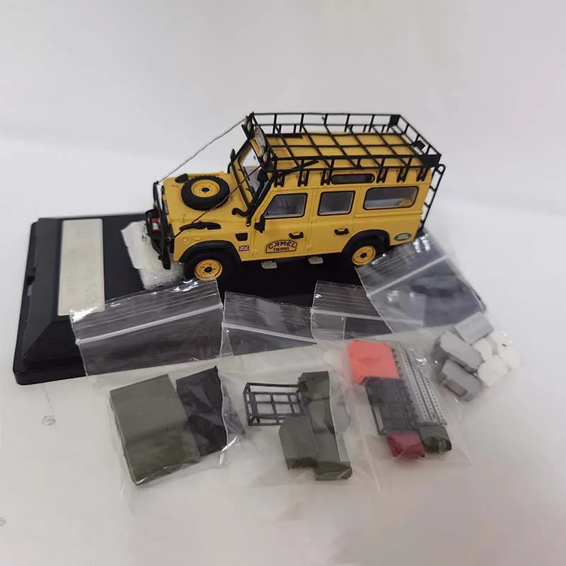 Resina carro modelo para coleção, modelo de colecionador, Land Rover, 1:43