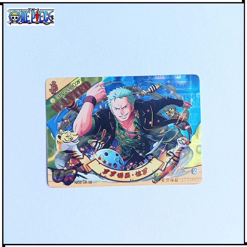 ONE PIECE SSR SR UR CP series Collection card Sanji Nefertari D. Vivi Anime characters flash card Cartoon toys Christmas gift