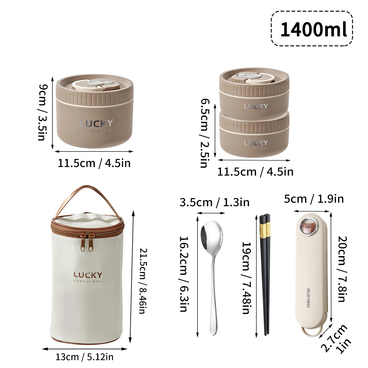 WORTHBUY Draagbare verzegelde thermische lunchbox voor kinderen Stapelbare magnetron 304 roestvrij staal Bento Box geïsoleerde voedselcontainer