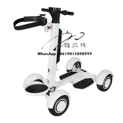 4-wheel electric foldable golf bag scooter 40-60 kilometers