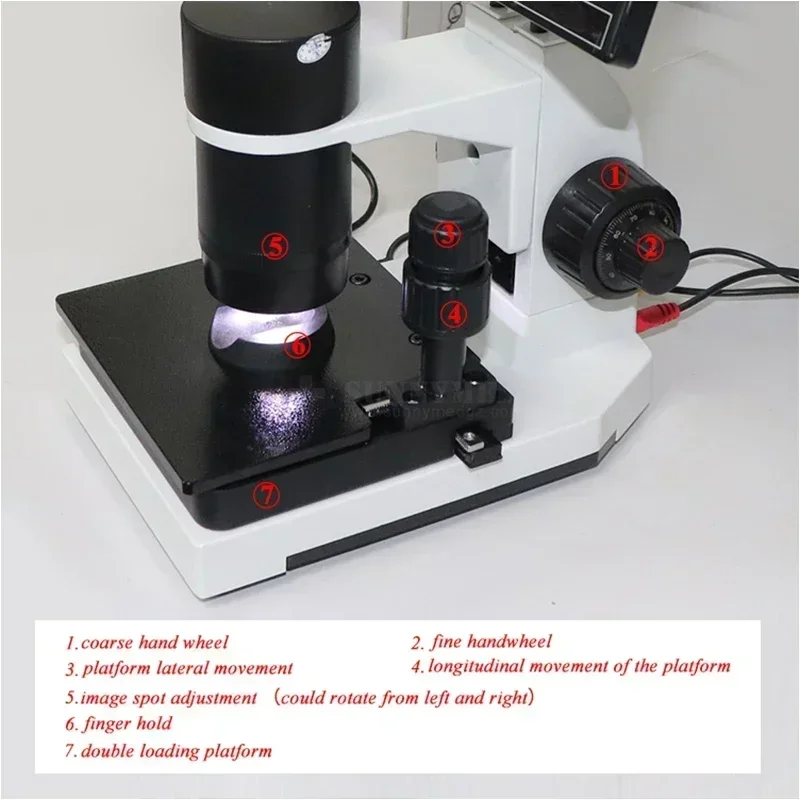 Капиллярный микроскоп с ЖК-экраном SY-B198 Капиллярный микроскоп с 9-дюймовым покрытием