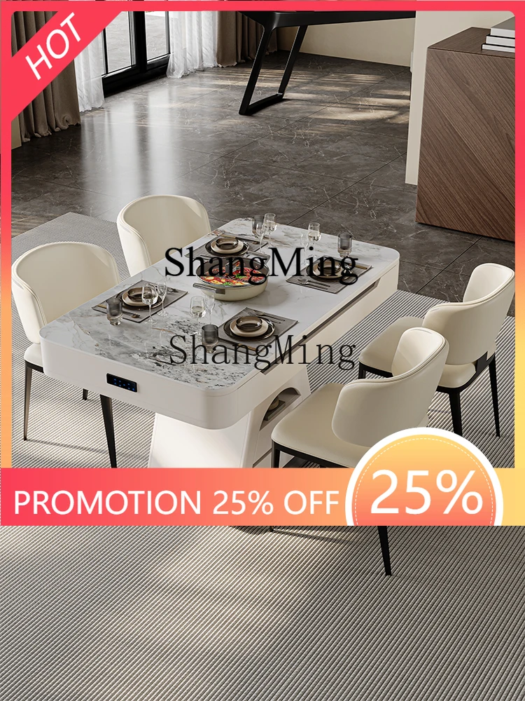 

FG good-looking Movable Adjustable Coffee Table Dining Table Dual-use Heating Table Integrated Household Multi-functional