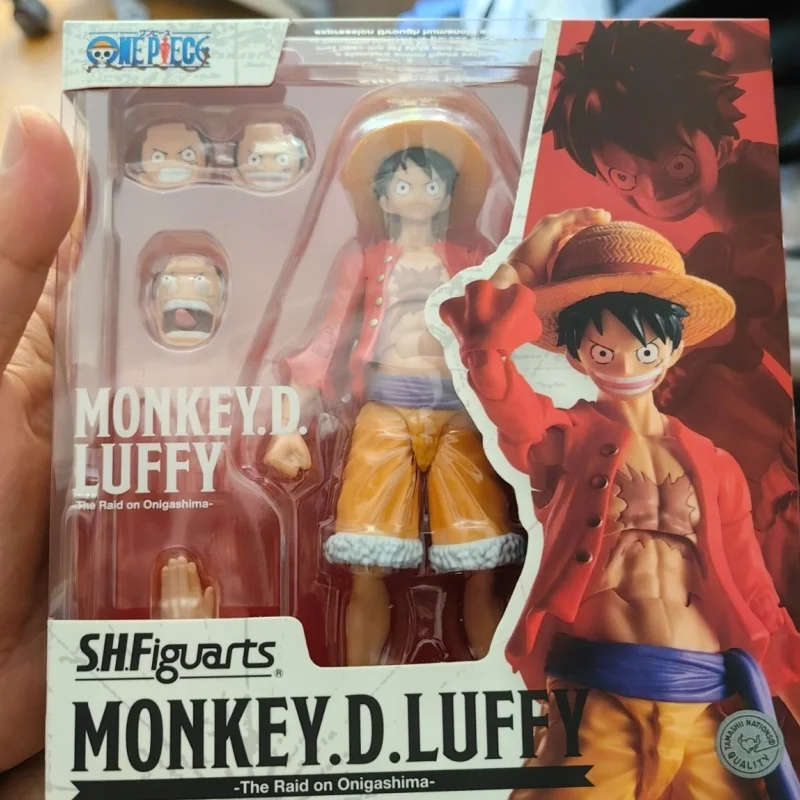 

Фигурка Shf Monkey D Luffy, экшн-фигурка из ПВХ аниме «Война Призраков», 15 см, модели Luffy, декоративные подарки