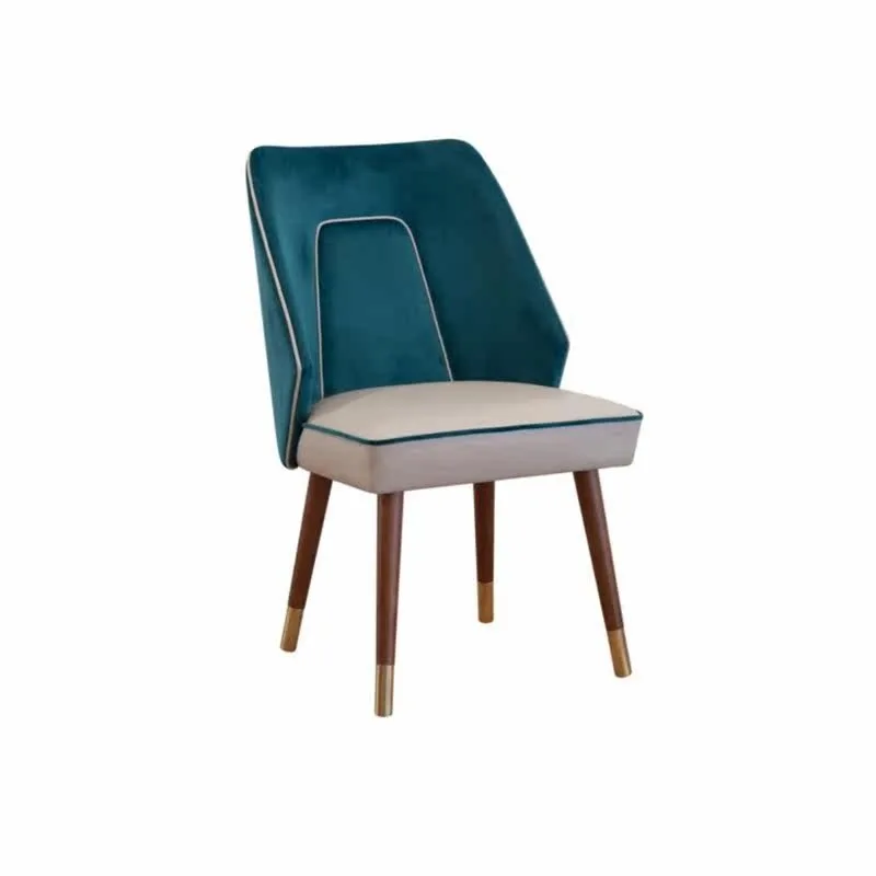 

vbNordic Style Solid Wood Stool with Fabric Seat and Backrest, Modern High Stool for Kitchen Island, Bar Counter, Living Room*